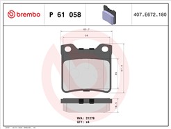 BREMBO P 61 058