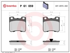 BREMBO P 61 059