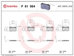 BREMBO P 61 064