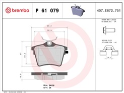 BREMBO P 61 079