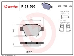BREMBO P 61 080