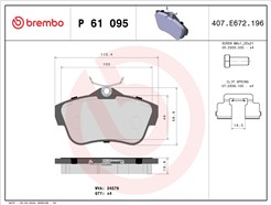 BREMBO P 61 095