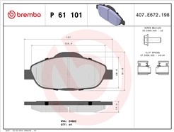BREMBO P 61 101