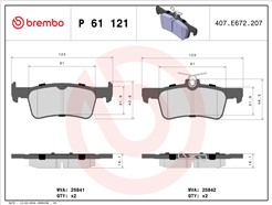 BREMBO P 61 121