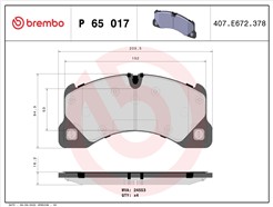 BREMBO P 65 017