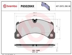 BREMBO P65026NX