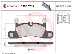 BREMBO P65027NX