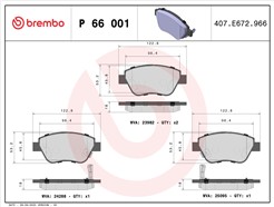 BREMBO P 66 001