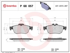 BREMBO P 68 057