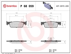 BREMBO P 68 059
