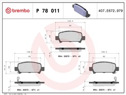 BREMBO P 78 011