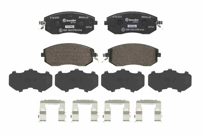 BREMBO P 78 021X Číslo výrobce: 25760. EAN: 8020584069233.