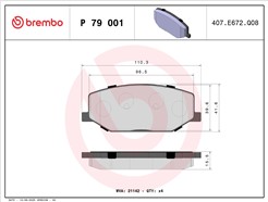 BREMBO P 79 001