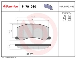 BREMBO P 79 010