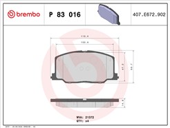 BREMBO P 83 016