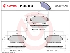 BREMBO P 83 034