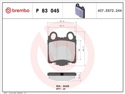 BREMBO P 83 045