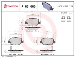 BREMBO P 83 080