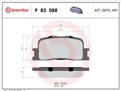 BREMBO P 83 088