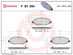 BREMBO P 83 094