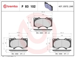 BREMBO P 83 102