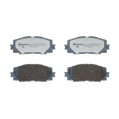 BREMBO P 83 106E Číslo výrobce: 24451. EAN: 8020584130032.