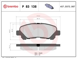 BREMBO P 83 138