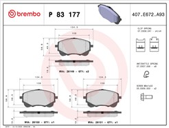 BREMBO P 83 177