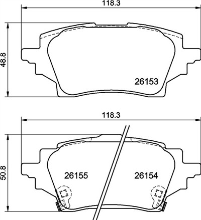 BREMBO P 83 178 Číslo výrobce: 26153. EAN: 8020584118122.
