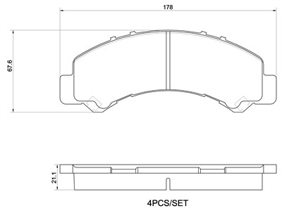 BREMBO P 83 198 Číslo výrobce: 29420. EAN: 8020584132845.