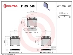 BREMBO P 85 048