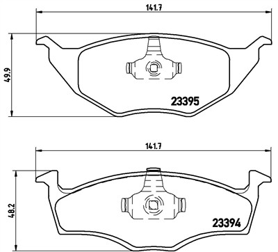 BREMBO P 85 055 Číslo výrobce: 23394. EAN: 8020584058589.