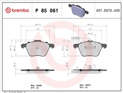 BREMBO P 85 061
