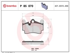 BREMBO P 85 070