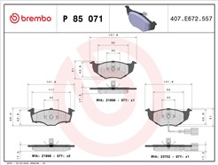 BREMBO P 85 071