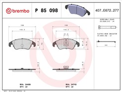 BREMBO P 85 098