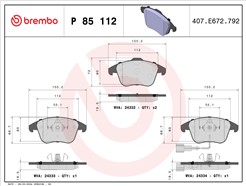 BREMBO P 85 112