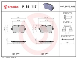 BREMBO P 85 117