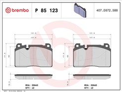 BREMBO P 85 123