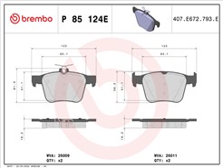 BREMBO P 85 124E