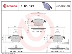 BREMBO P 85 129