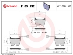 BREMBO P 85 132