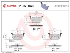 BREMBO P 85 137E