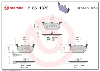 BREMBO P 85 137E