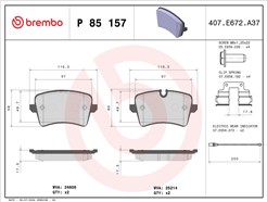 BREMBO P 85 157