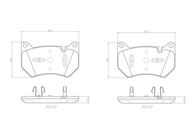 BREMBO P 85 181 Číslo výrobce: 26196. EAN: 8020584118146.