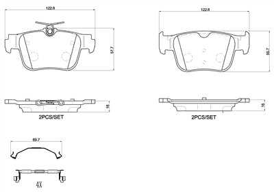 BREMBO P 85 184 Číslo výrobce: 26206. EAN: 8020584120132.