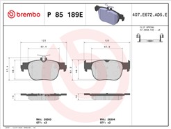 BREMBO P 85 189E