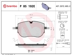 BREMBO P 85 192E