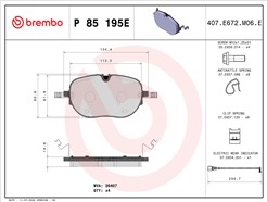 BREMBO P 85 195E